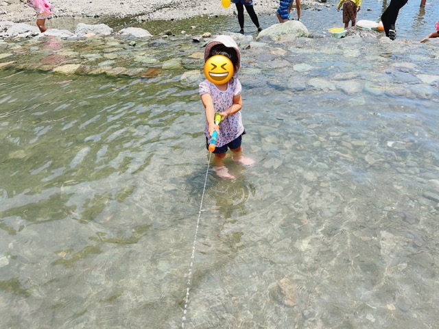 戸川公園の川の水の深さ